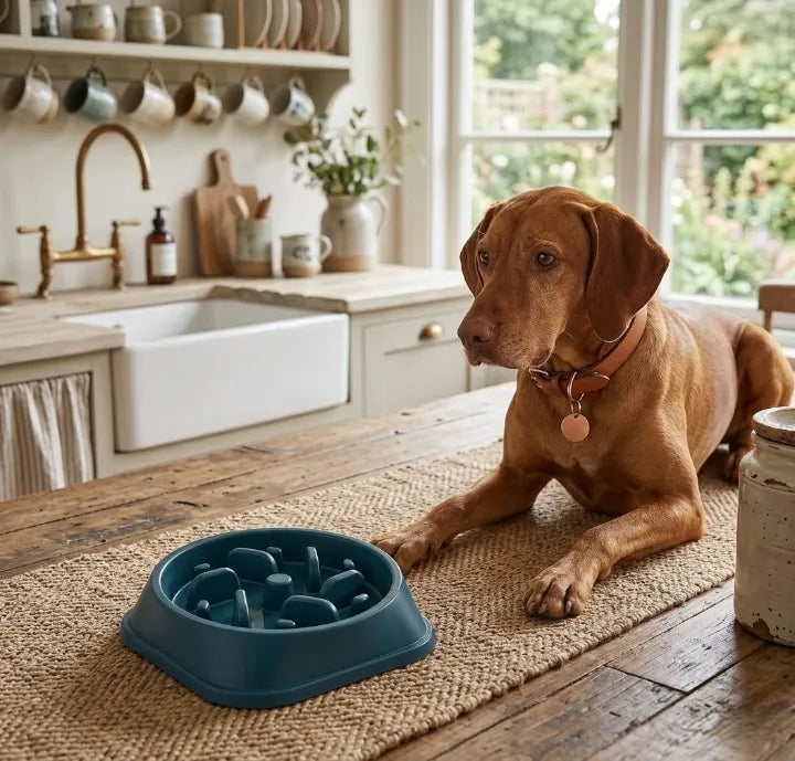 Chien qui mange trop vite solutions naturelles Image
