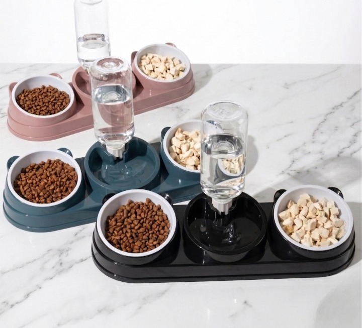 Gamelle 3 en 1 Chat 2