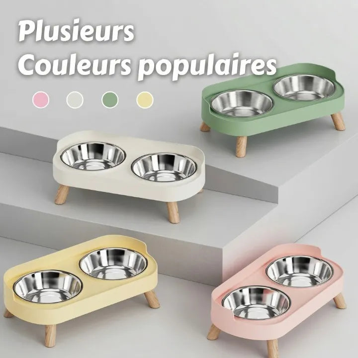 4 gamelle de couleur populaire avec un texte Image