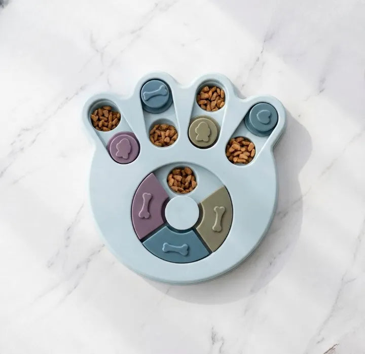 empreinte de patte bleu puzzle 