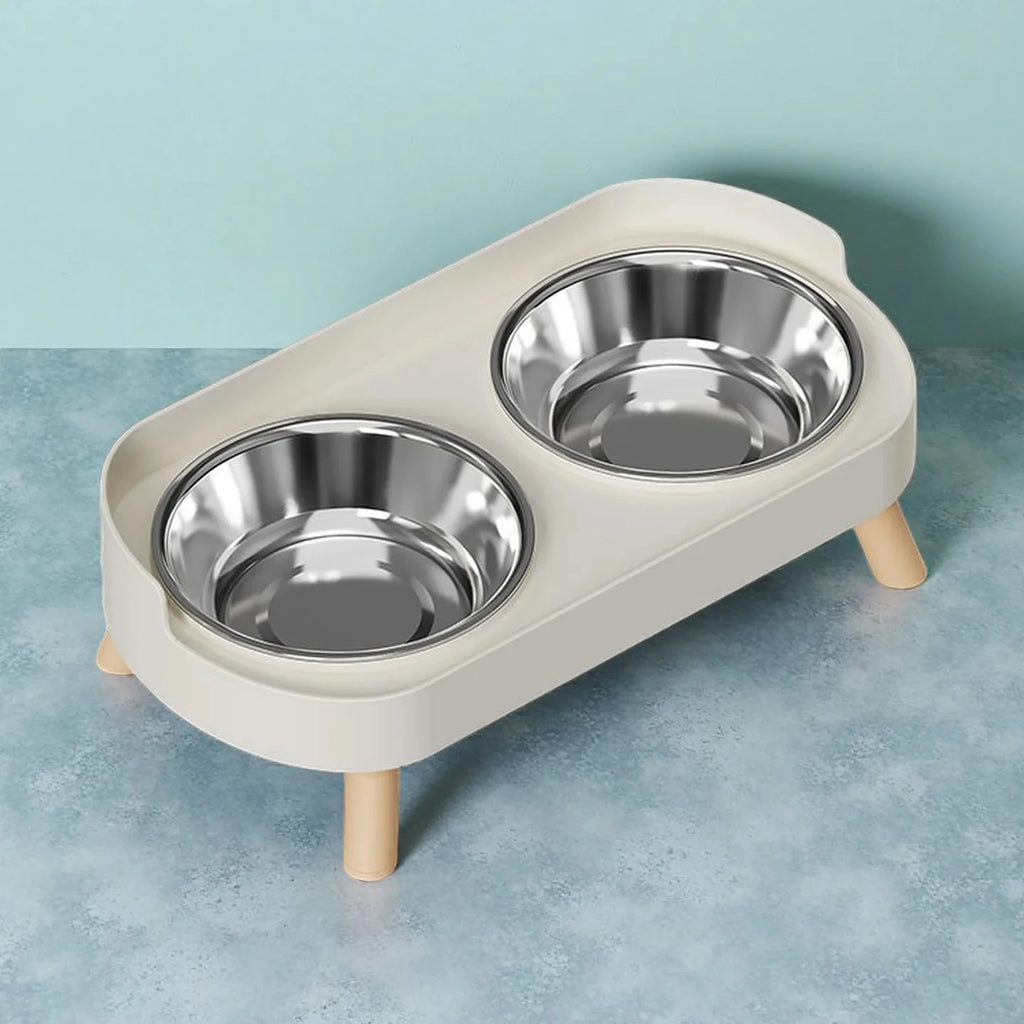gamelle 2 en 1 inox blanc