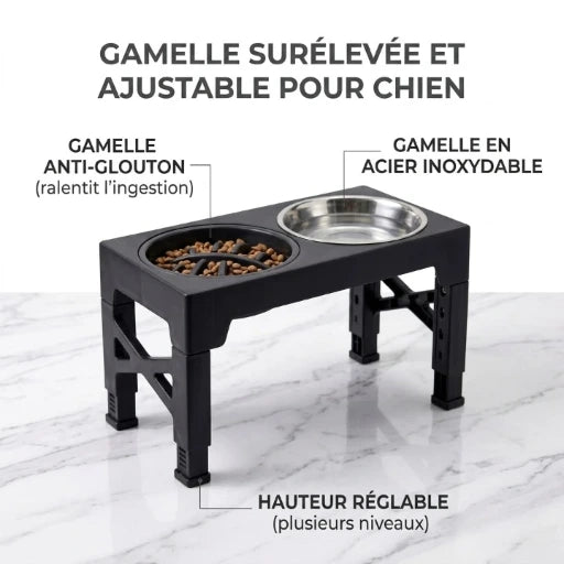 gamelle anti glouton 3 en 1