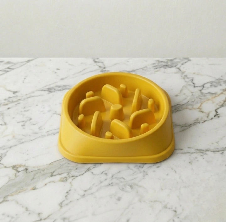 gamelle anti glouton avec pico jaune
