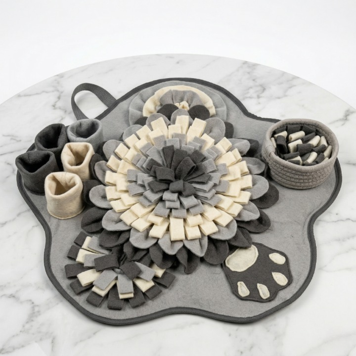 Tapis de fouille anti-glouton pour chien