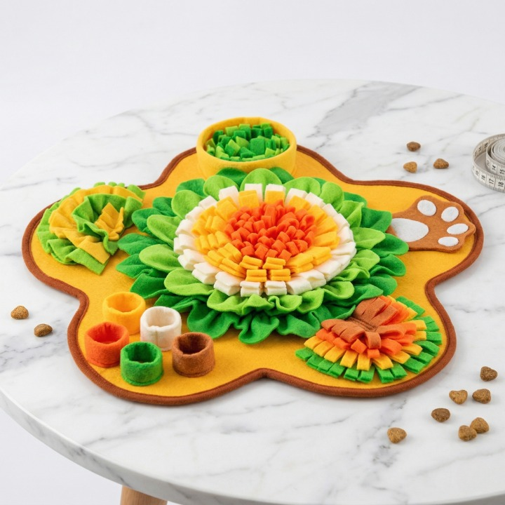 Tapis de fouille anti-glouton pour chien